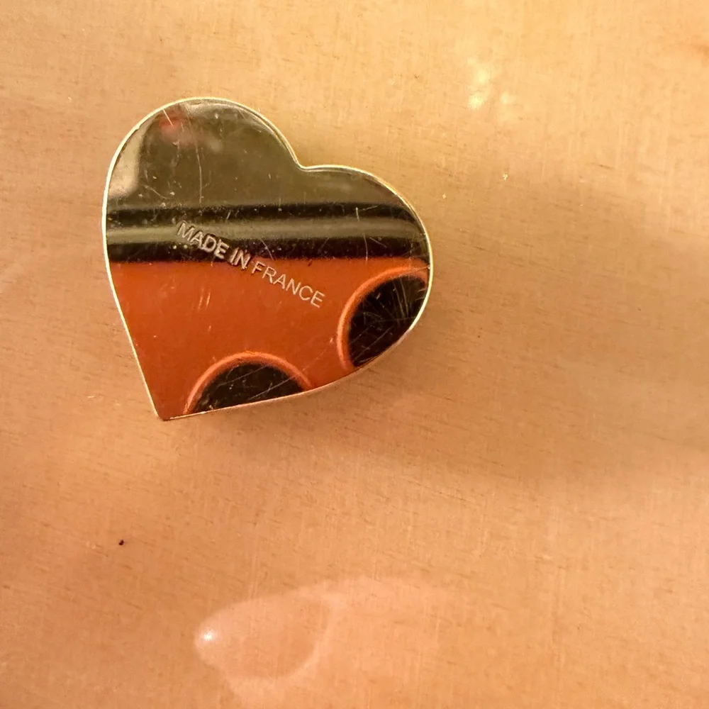 Authentic Hermes Mini Coeur Heart Twilly Ring - Picture 5 of 5